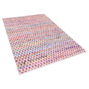 Színes szőnyeg - tarka - pamut - 160x230 cm - ARAKLI