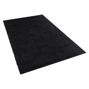 Fekete Shaggy szőnyeg 80 x 150 cm DEMRE