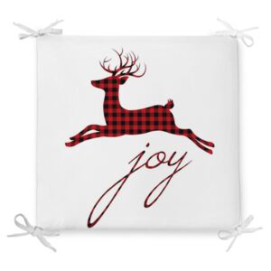 Joy karácsonyi pamutkeverék székpárna, 42 x 42 cm - Minimalist Cushion Covers