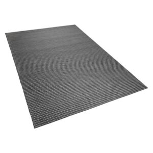 Klasszikus sötétszürke szőtt szőnyeg 140x200 cm KILIS