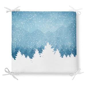 Snow karácsonyi pamutkeverék székpárna, 42 x 42 cm - Minimalist Cushion Covers