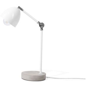 Divatos fehér asztali lámpa CHANZA