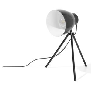 Modern asztali lámpa fekete színben 43 cm TAMEGA