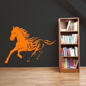 Falmatrica GLIX - Horse 80 x 58 cm Narancssárga