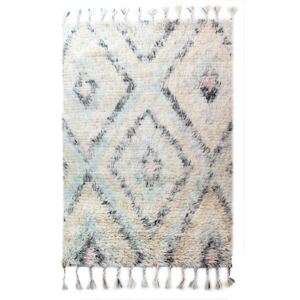 Navajo világosbézs kézzel szőtt szőnyeg, 120 x 170 cm - Flair Rugs