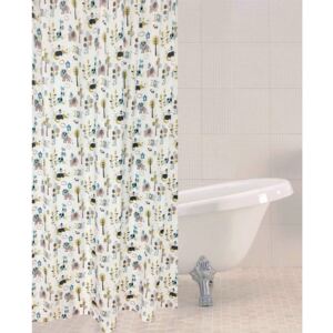 Jungle Town zuhanyfüggöny, 180 x 180 cm - Sabichi