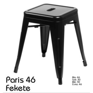 Paris 46 szék fekete