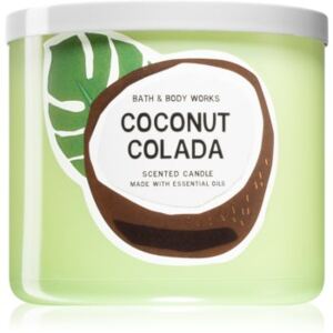 Bath & Body Works Coconut Colada illatos gyertya 411 g