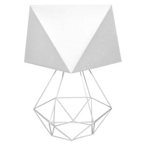 Helam Asztali lámpa ADAMANT SMALL 1xE27/60W/230V fehér HE0461