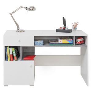 ME FABIO S10 íróasztal Szín: Fehér / beton