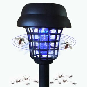 Napelemes szúnyog, - és rovarirtó kerti led lámpa