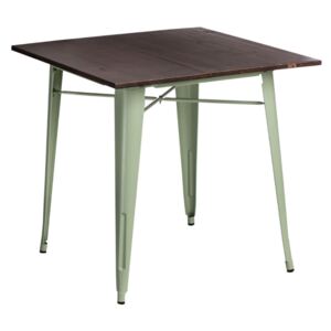 Paris Wood asztal zöld - dió