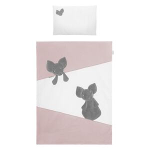 BELISIMA | Belisima Mouse | 2-részes ágyneműhuzat Belisima Mouse 100/135 rózsaszín | Rózsaszín |