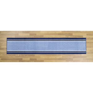 Astoreo Konyhai szőnyeg kék-fehér 50x240cm