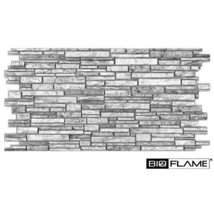Grey Mosaic Slate PVC falpanel (980 x 490 mm - 0,48 m2)