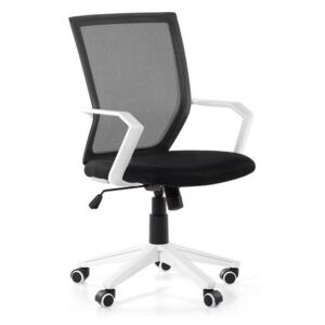 Állítható magasságú irodai szék fekete RELIEF