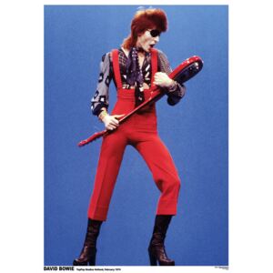 Plakát David Bowie - Top Studios, (59.4 x 84.1 cm)