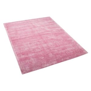 Rózsaszín Viszkóz Szőnyeg 160 x 230 cm GESI