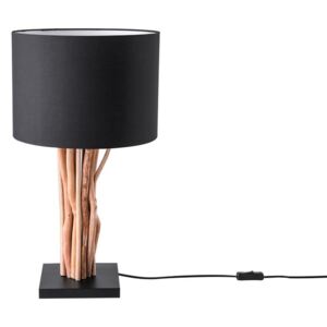 Rusztikus Fekete Asztali Lámpa 63 cm APARIMA
