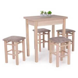 Fiona asztal Arthur székekkel | 4 személyes étkezőgarnitúra