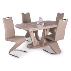 Max asztal Lord székekkel | 4 személyes étkezőgarnitúra