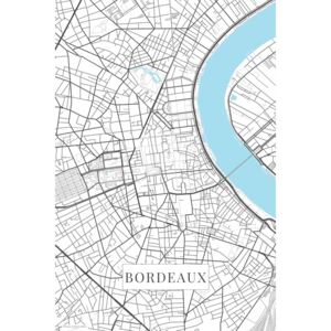 Bordeaux white térképe
