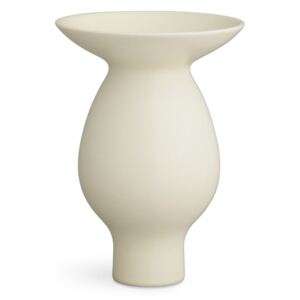 Kontur krémfehér kerámia váza, magasság 25 cm - Kähler Design
