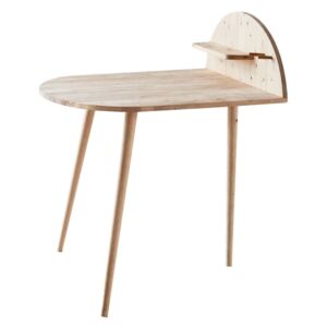 Ted étkezőasztal polccal, 75 x 78 x 98,5 cm - DEEP Furniture