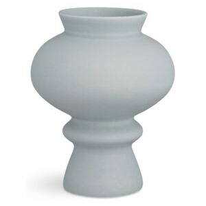 Kontur kék-szürke kerámia váza, magasság 23 cm - Kähler Design