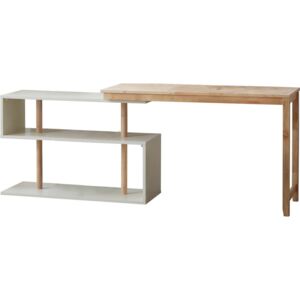 Mallroy íróasztal polcokkal - DEEP Furniture