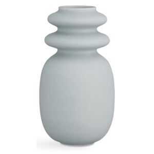 Kontur kék-szürke kerámia váza, magasság 29 cm - Kähler Design