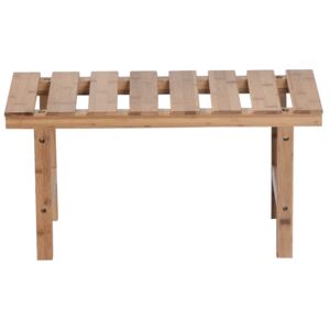 Téglalap alakú kisasztal pezsgőfürdőhöz, természetes bambusz, VIREO TYP 4