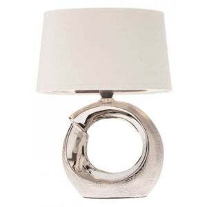 Freelight Luna 5901-1835 Asztali lámpa fehér ezüst