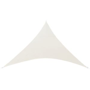 [en.casa]® Napvitorla árnyékoló háromszög vízlepergető 3m x 3m x 3m homokszín