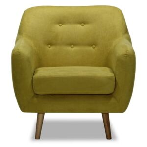 Lila mustársárga fotel - Vivonita