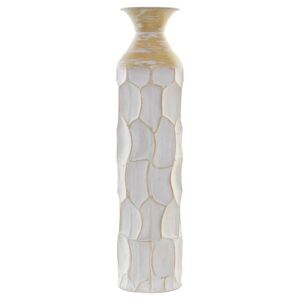 Váza fém 14x14x60 fehér (készletről)