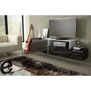 MEBLINE Modern Falra szerelhető TV szekrény SIGMA 3C
