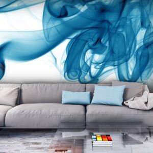 Tapéta Bimago - Blue smoke + Ragasztó ingyen 200x154 cm