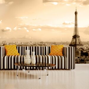 Fotótapéta Bimago - Paris - Panorama + Ragasztó ingyen 200x154 cm