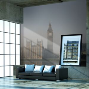 Fotótapéta Bimago - Palace of Westminster in fog, London + Ragasztó ingyen 200x154 cm