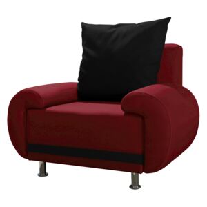 Fotel Almeda (piros + fekete). Akció -31%