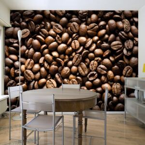 Fotótapéta Bimago - Roasted coffee beans + Ragasztó ingyen 200x154 cm