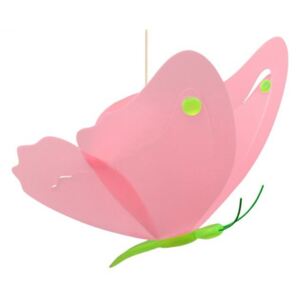 R&M Coudert gyerek lámpa Pillangó - rózsaszínes zöld