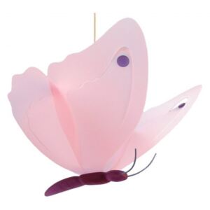 R&M Coudert gyerek lámpa Pillangó - rózsaszínes lila