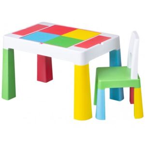Tega Multifun gyerekasztal székkel- multicolor