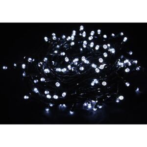 Karácsonyi LED fényfüzér 10m - hideg fehér, 100 dióda