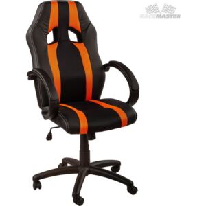 Irodai szék GS Tripes series - fekete/narancssárga