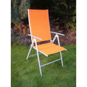 Kerti állítható szék ANF-26C, narancssárga