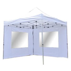 Összecsukható kerti sátor PROFI 3 x 3 m - fehér