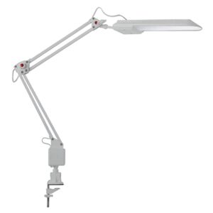 Kanlux Íróasztali lámpa, asztalra rögzíthető (5W - természetes f.) Heron, fehér